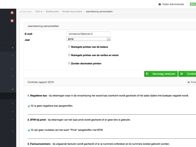 Online Boekhouden Virtuele Controle
